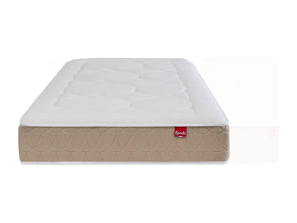 Clémaé 2 - Matelas à ressorts et latex, accueil équilibré - 90x190cm