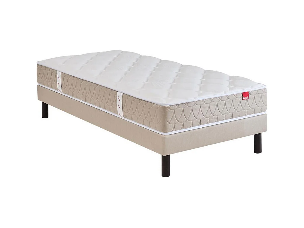 Egérie 3 - Matelas à ressorts et mémoire de forme, accueil enveloppant - 90x190cm