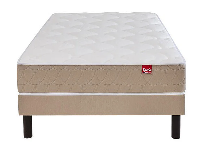 Egérie 3 - Matelas à ressorts et mémoire de forme, accueil enveloppant - 90x190cm