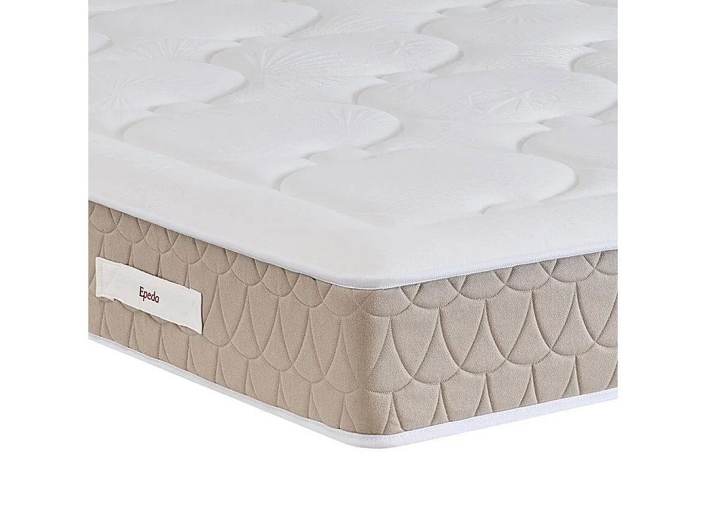 Clémaé 2 - Matelas à ressorts et latex, accueil équilibré - 160x200 cm