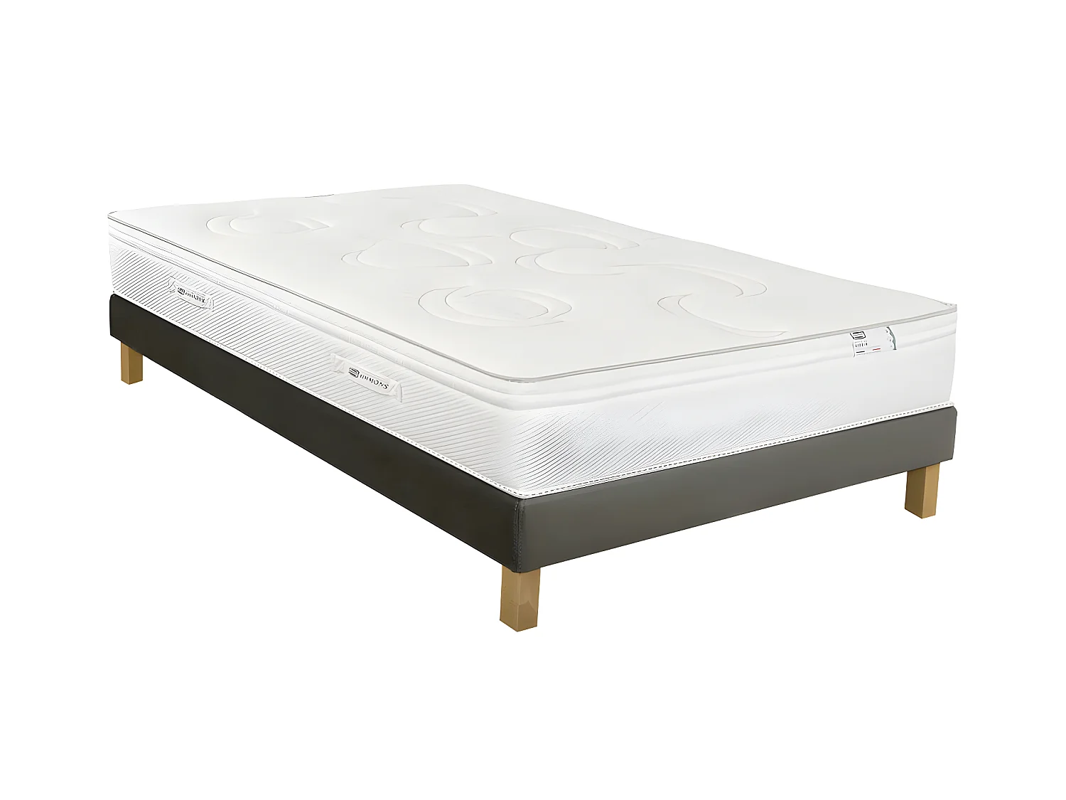 Life-R - Matelas 100% ressorts, épaisseur 29cm, accueil équilibré - 90x190cm