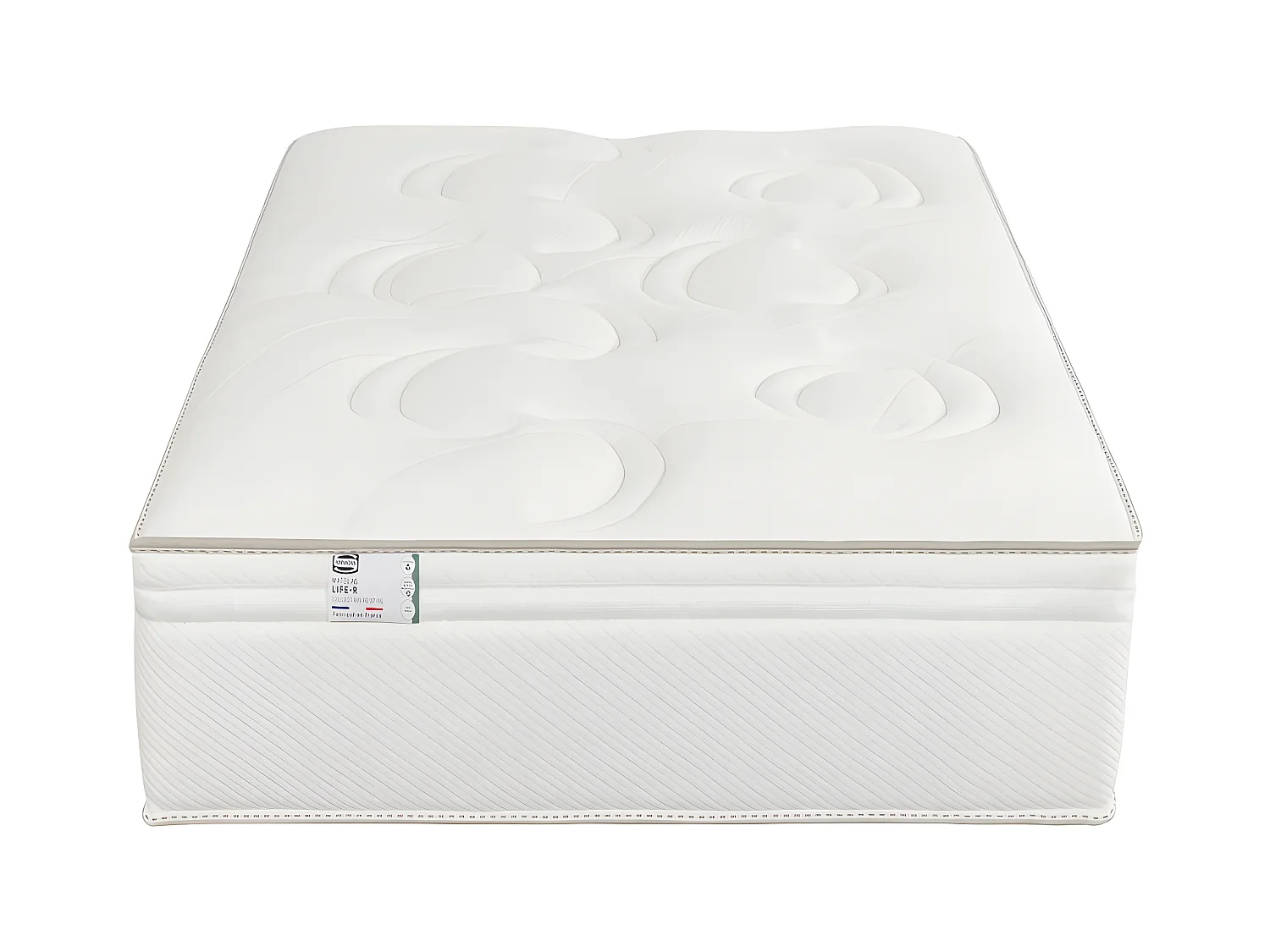 Life-R - Matelas 100% ressorts, épaisseur 29cm, accueil équilibré - 90x190cm