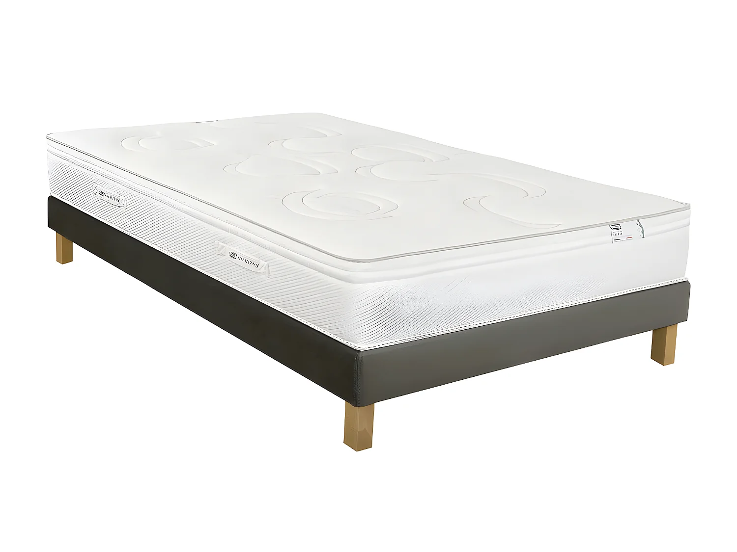 Life-R - Matelas 100% ressorts, épaisseur 29cm, accueil équilibré - 90x190cm