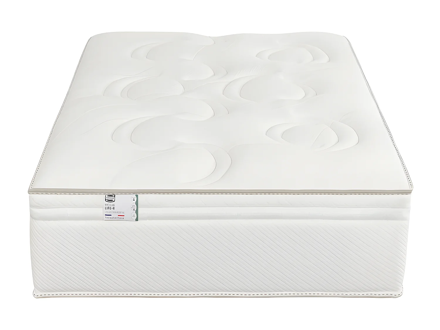 Life-R - Matelas 100% ressorts, épaisseur 29cm, accueil équilibré - 90x190cm