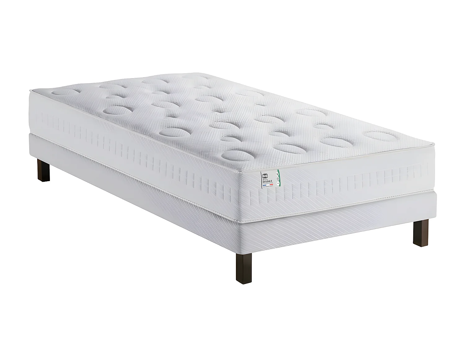 Oxygène-R - Matelas 100% ressorts, épaisseur 26cm, accueil moelleux - 90x190cm