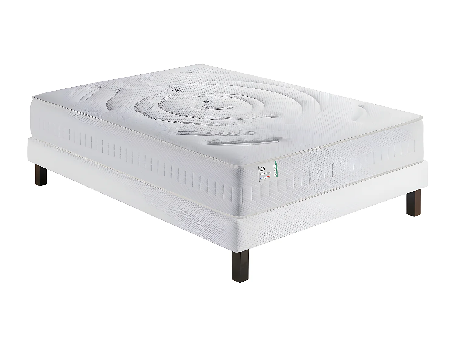 Influence-R - Matelas 100% ressorts et latex, accueil enveloppant - 140x190 cm