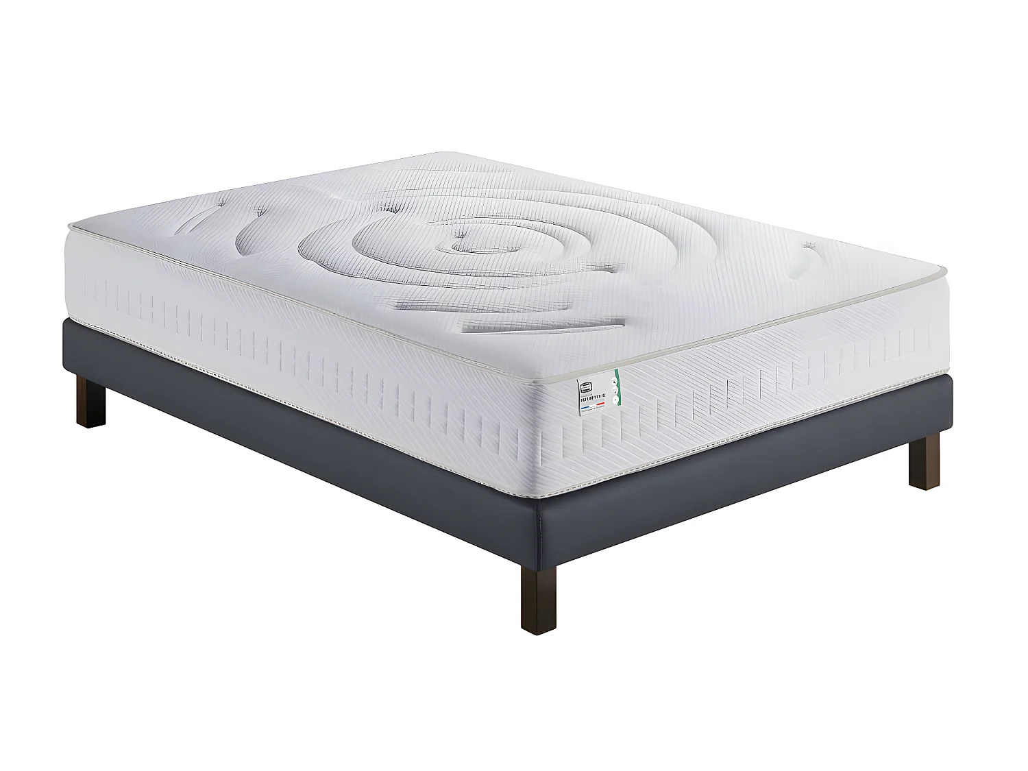 Influence-R - Matelas 100% ressorts et latex, accueil enveloppant - 140x190 cm