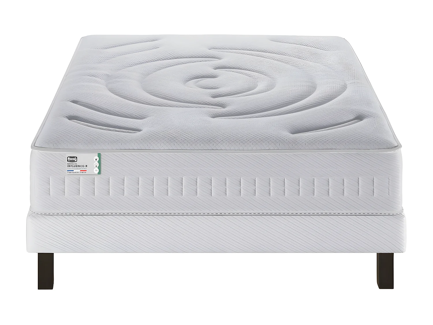 Influence-R - Matelas 100% ressorts et latex, accueil enveloppant - 140x190 cm