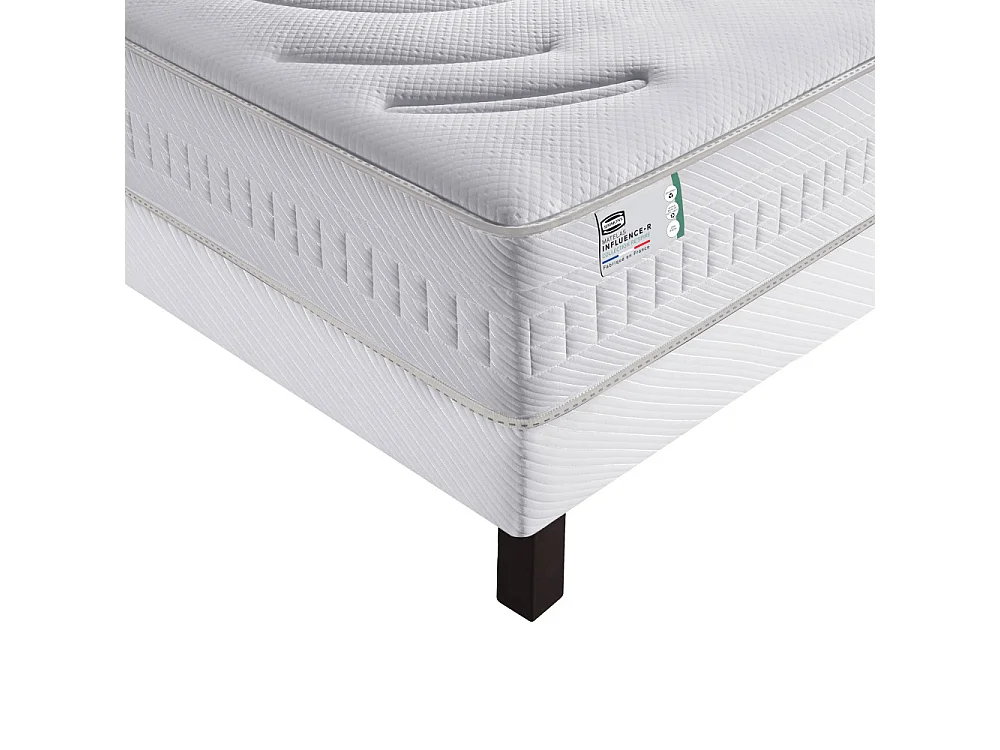 Influence-R - Matelas 100% ressorts et latex, accueil enveloppant - 140x190 cm