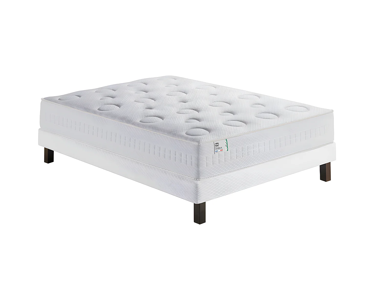Oxygène-R - Matelas 100% ressorts, épaisseur 26cm, accueil moelleux - 140x190 cm
