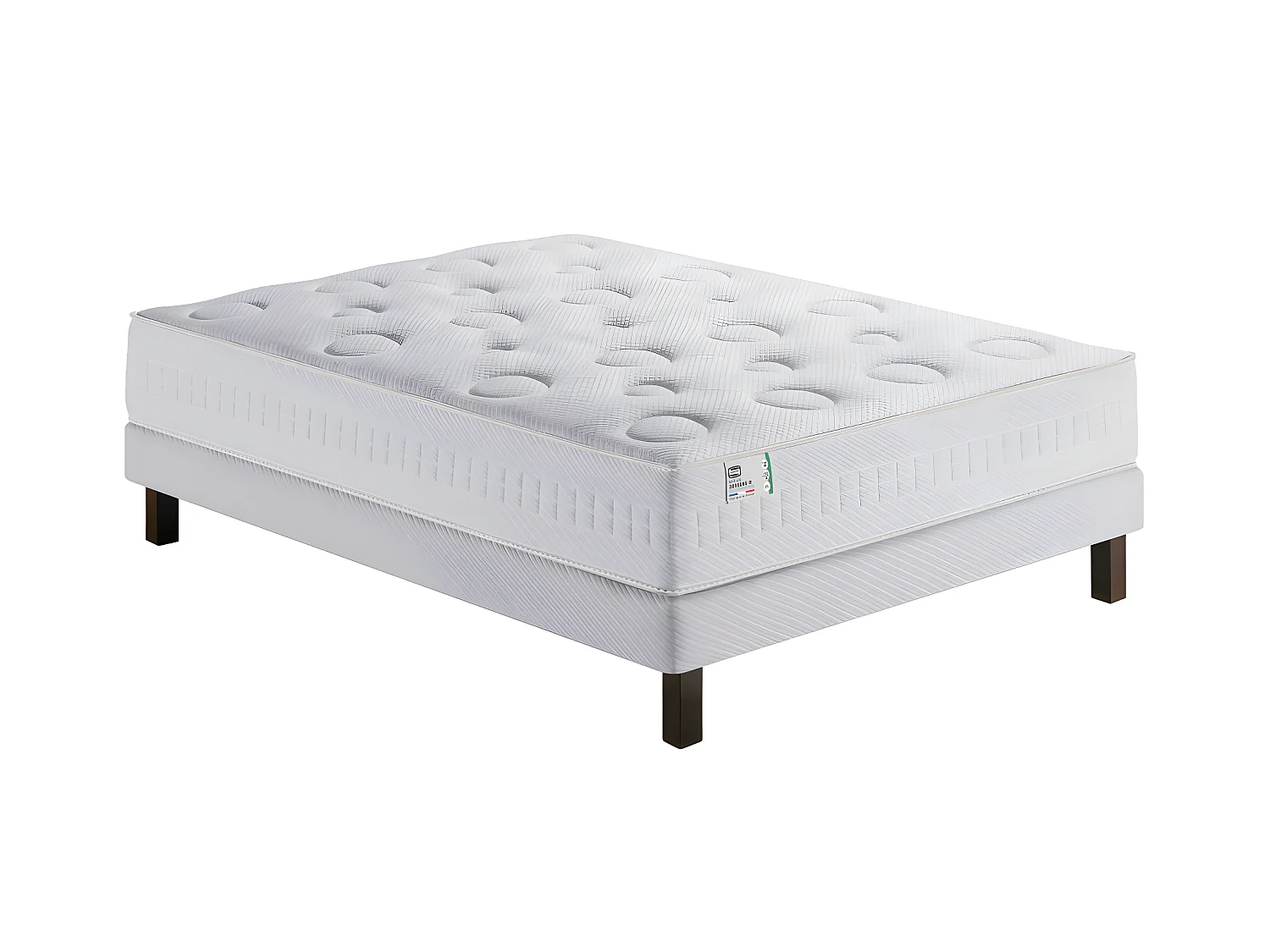 Oxygène-R - Matelas 100% ressorts, épaisseur 26cm, accueil moelleux - 140x190 cm