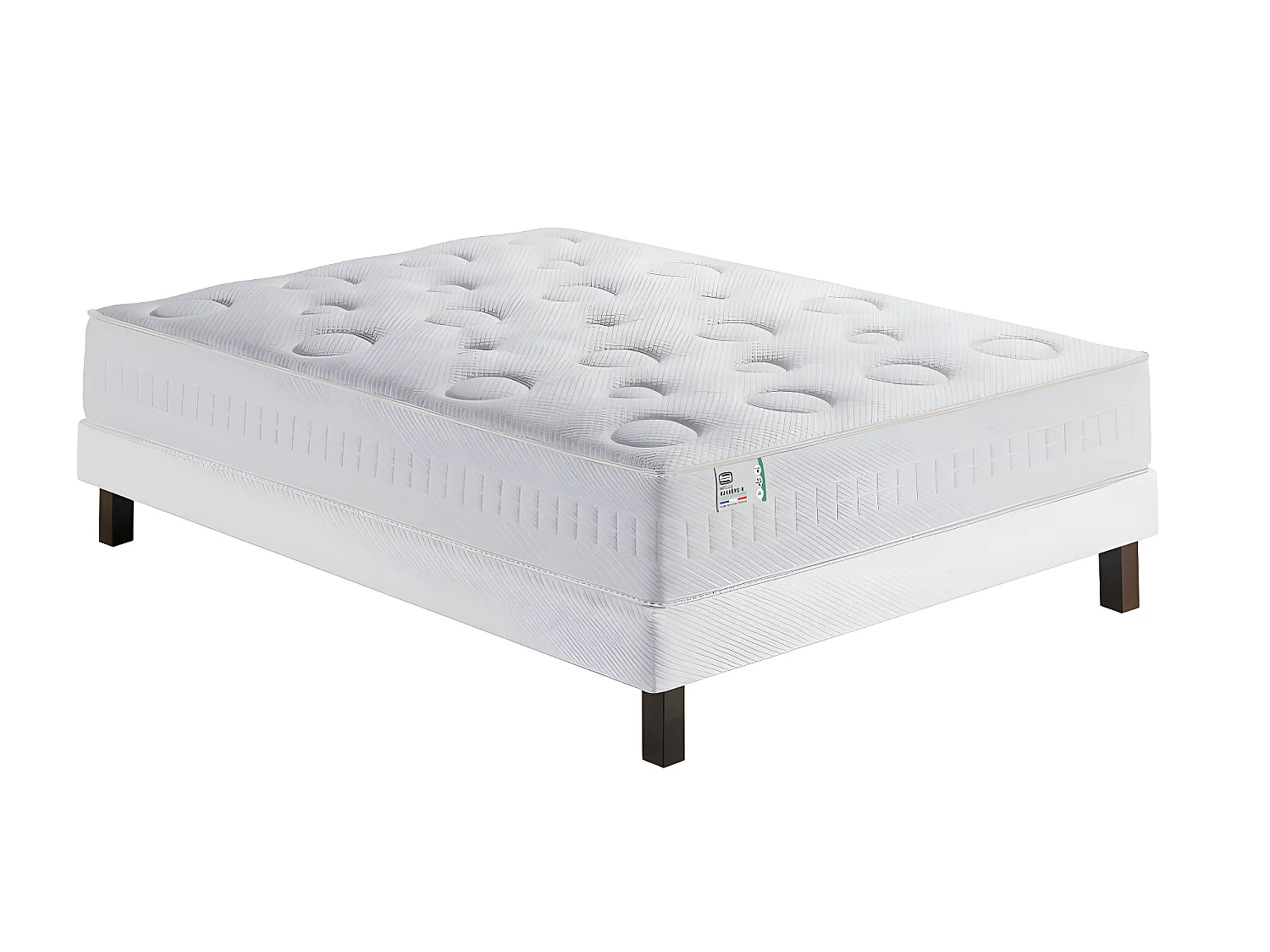 Oxygène-R - Matelas 100% ressorts, épaisseur 26cm, accueil moelleux - 140x190 cm