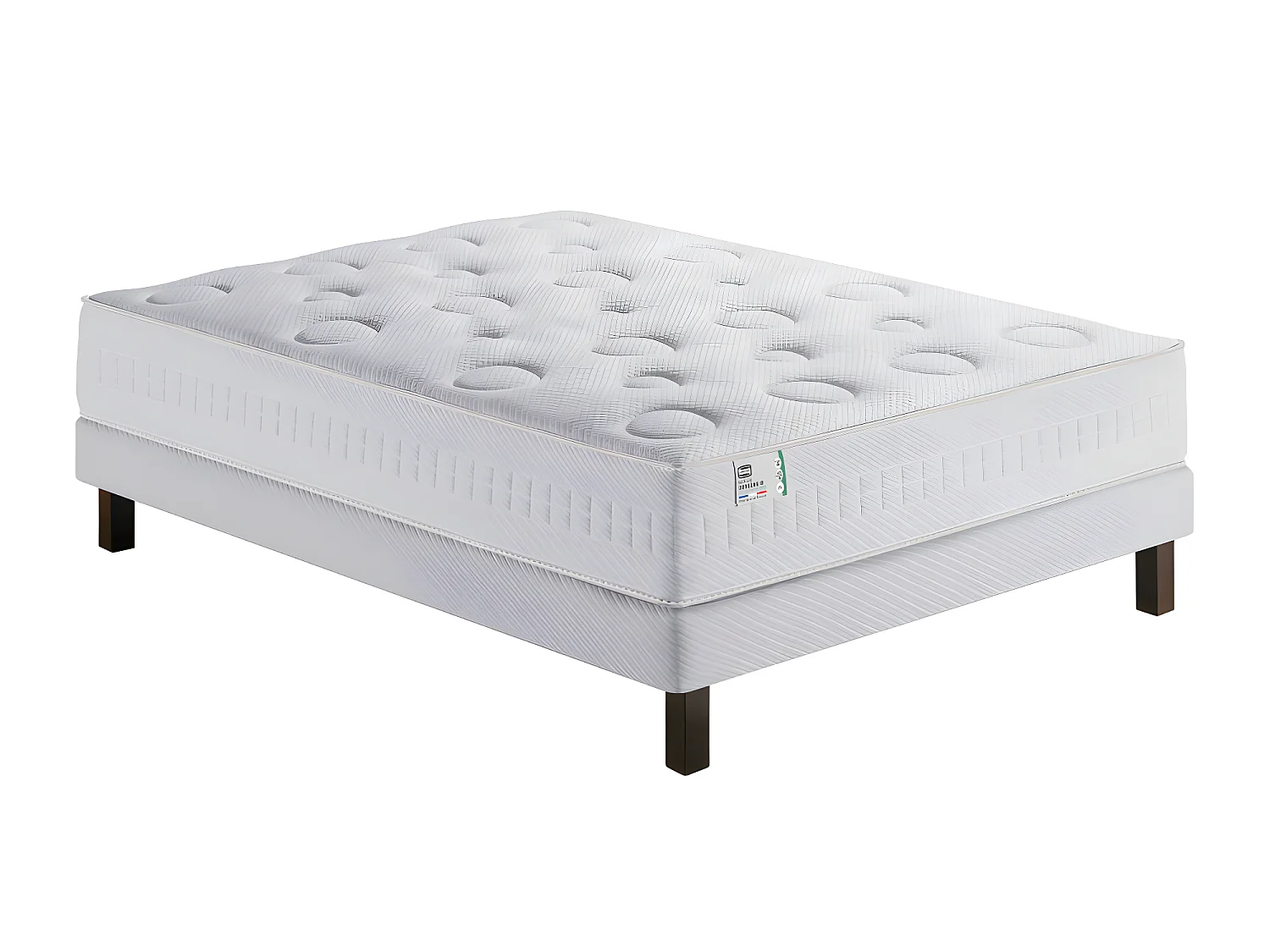 Oxygène-R - Matelas 100% ressorts, épaisseur 26cm, accueil moelleux - 140x190 cm