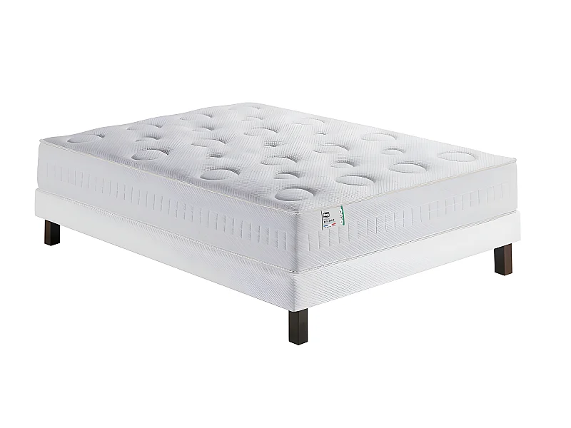 Oxygène-R - Matelas 100% ressorts, épaisseur 26cm, accueil moelleux - 140x190 cm
