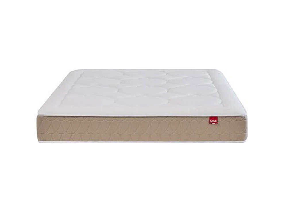 Clémaé 2 - Matelas à ressorts et latex, accueil équilibré - 140x190 cm