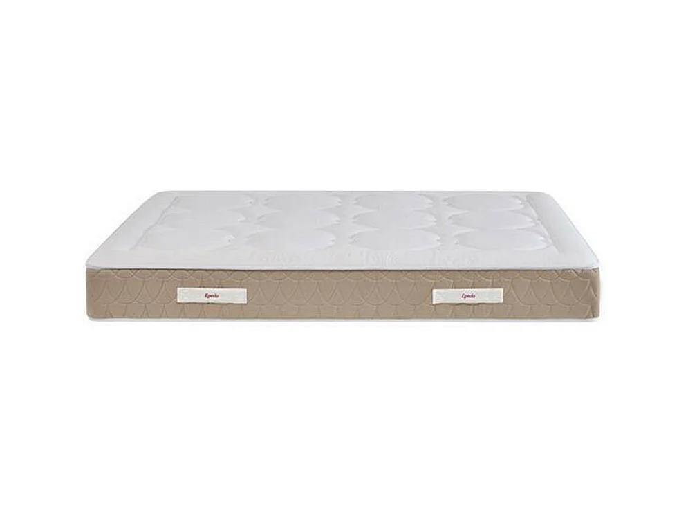 Clémaé 2 - Matelas à ressorts et latex, accueil équilibré - 140x190 cm