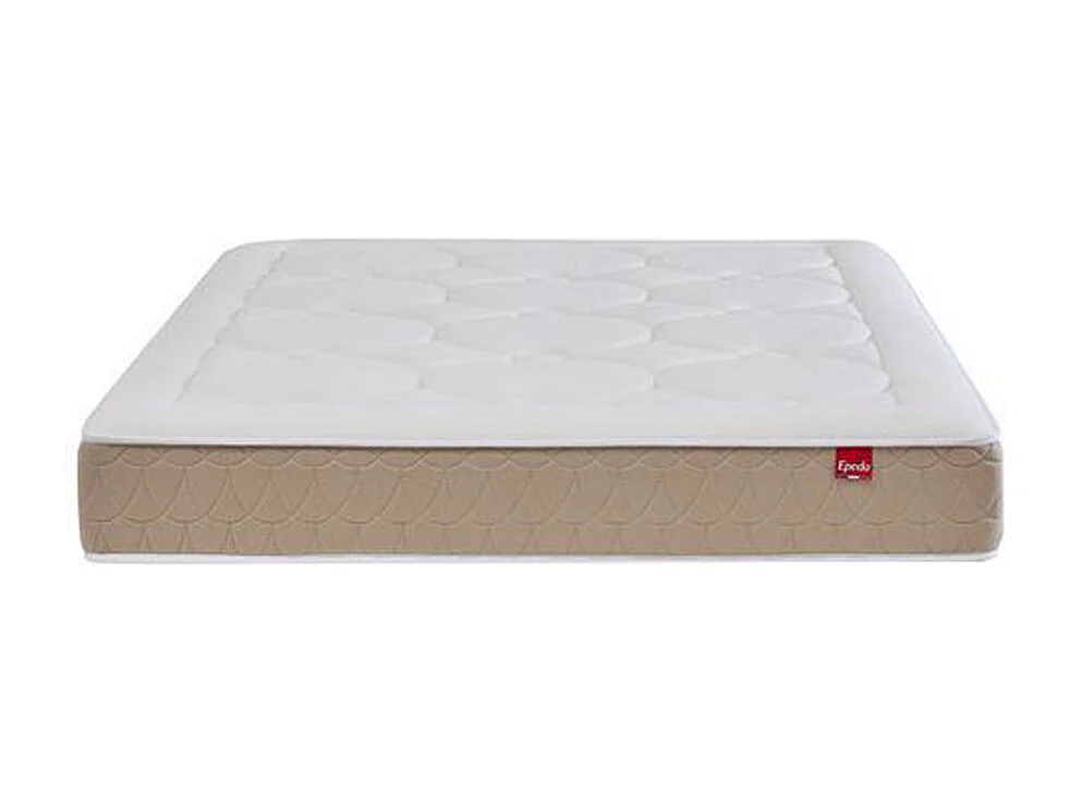 Clémaé 2 - Matelas à ressorts et latex, accueil équilibré - 140x190 cm