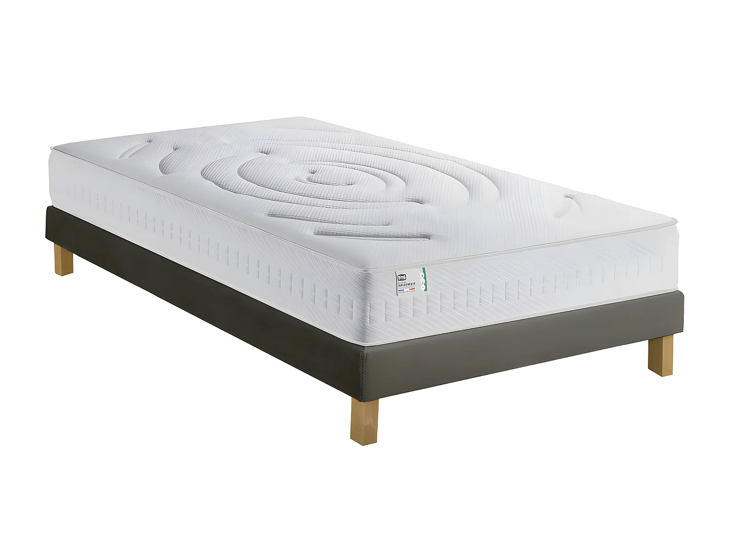 Influence-R - Matelas 100% ressorts et latex, accueil enveloppant - 90x190cm
