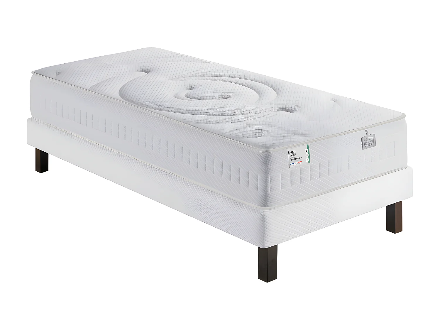 Influence-R - Matelas 100% ressorts et latex, accueil enveloppant - 90x190cm