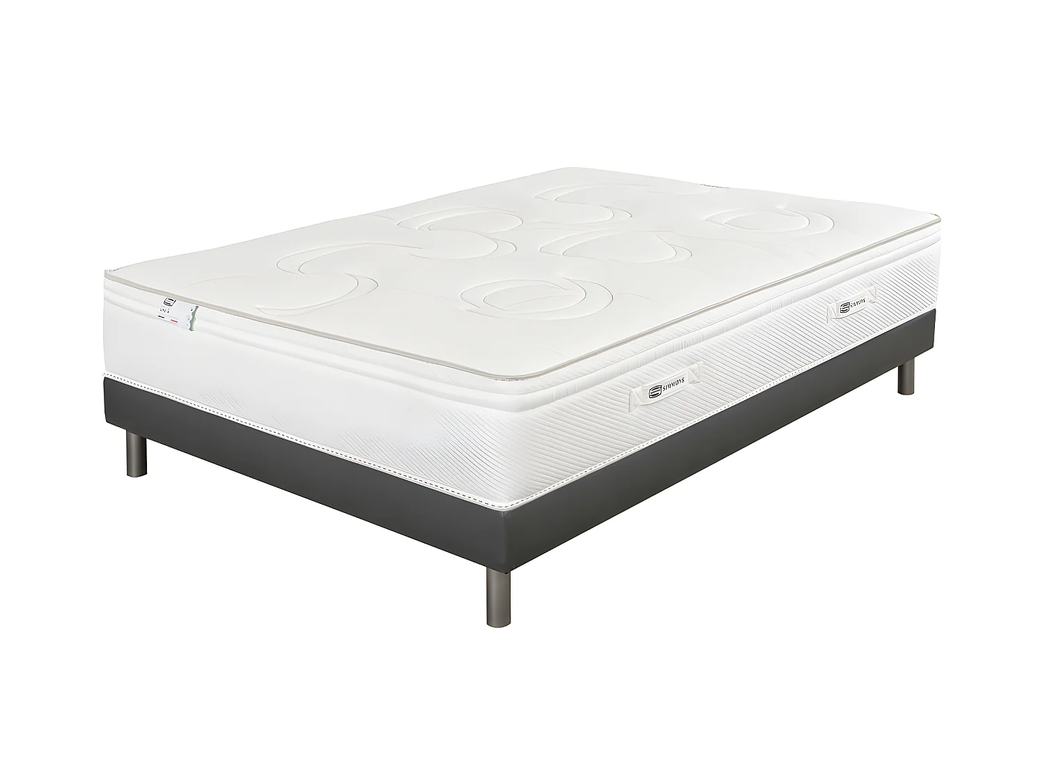 Life-R - Matelas 100% ressorts, épaisseur 29cm, accueil équilibré - 140x190 cm