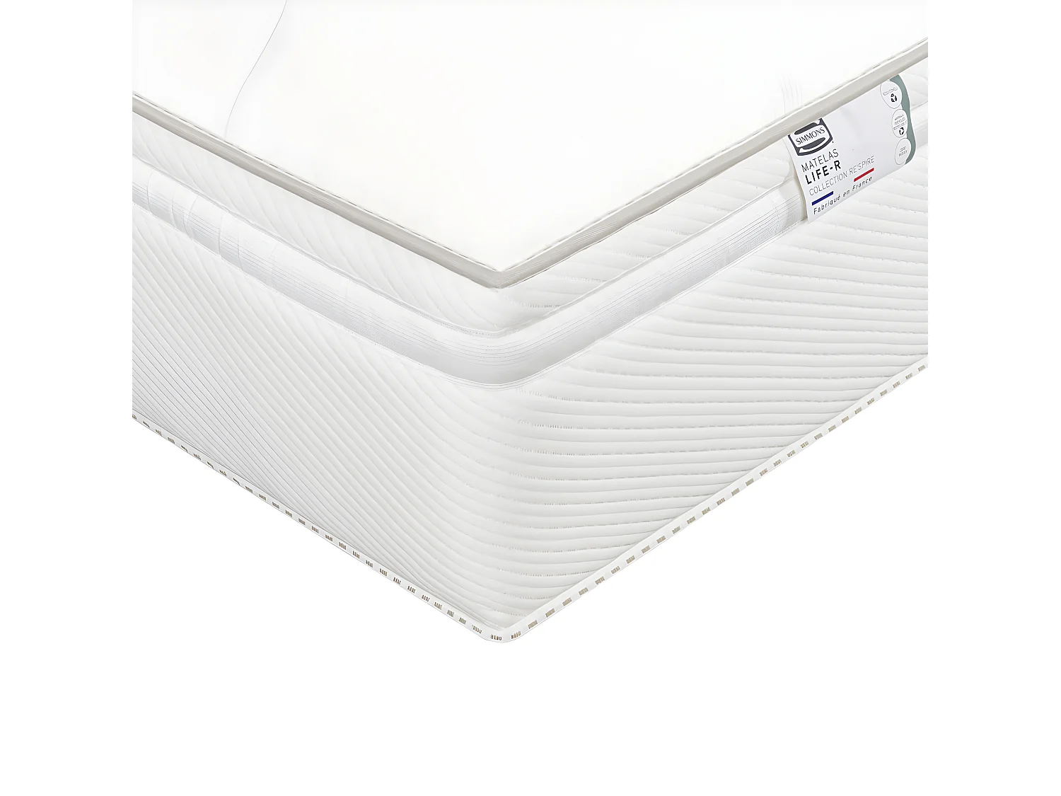 Life-R - Matelas 100% ressorts, épaisseur 29cm, accueil équilibré - 140x190 cm