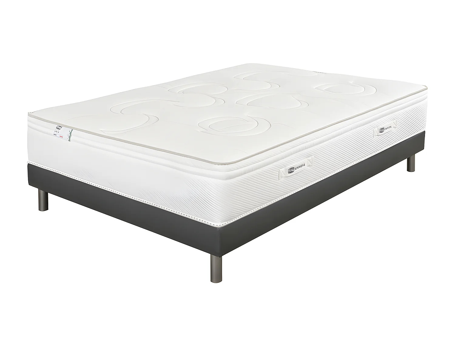 Life-R - Matelas 100% ressorts, épaisseur 29cm, accueil équilibré - 140x190 cm