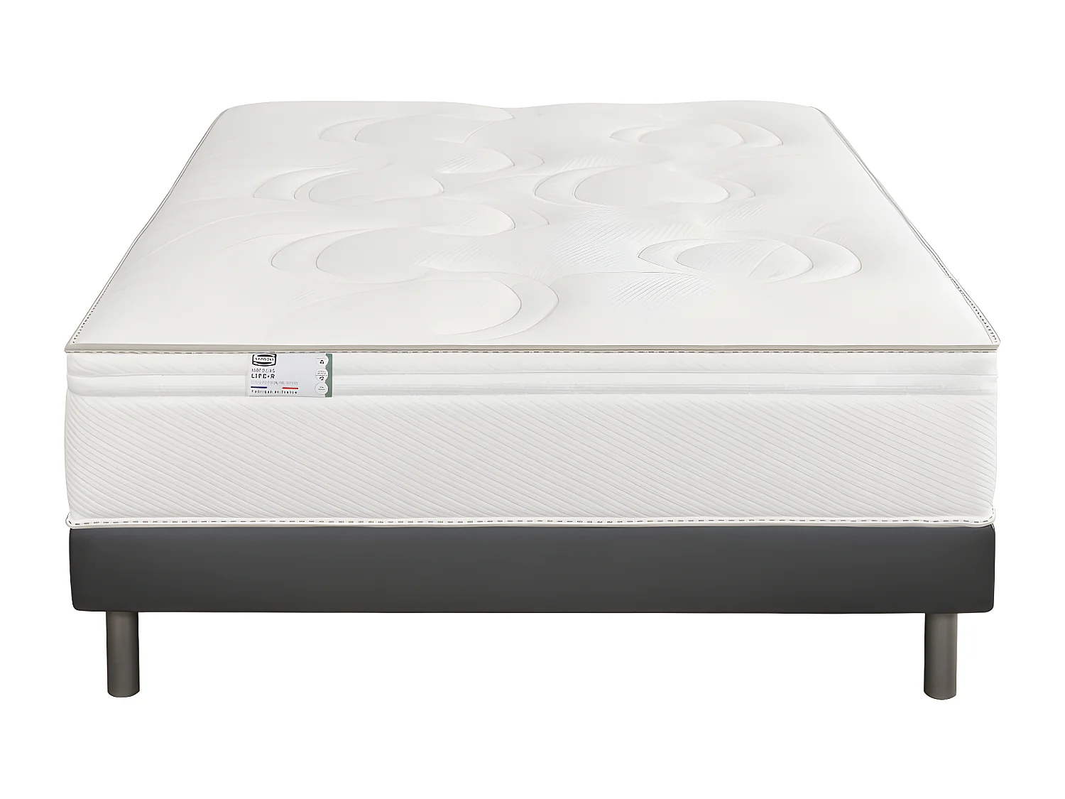 Life-R - Matelas 100% ressorts, épaisseur 29cm, accueil équilibré - 140x190 cm