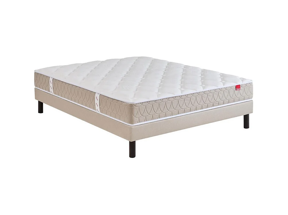 Egérie 3 - Matelas à ressorts et mémoire de forme, accueil enveloppant - 140x190 cm
