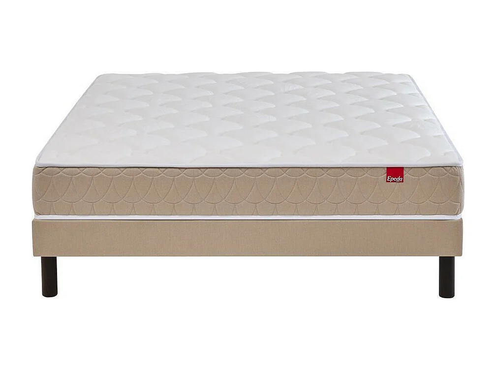 Egérie 3 - Matelas à ressorts et mémoire de forme, accueil enveloppant - 140x190 cm