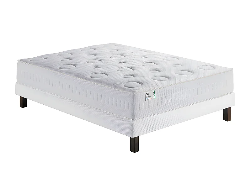 Oxygène-R - Matelas 100% ressorts, épaisseur 26cm, accueil moelleux - 160x200 cm