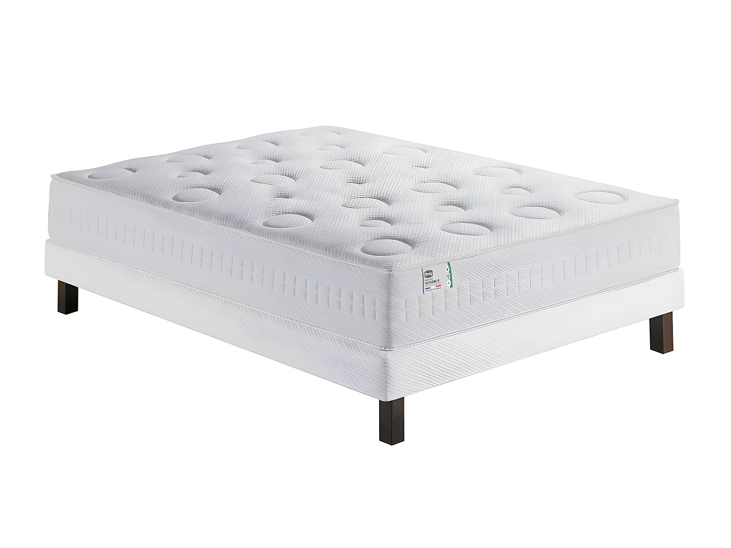 Oxygène-R - Matelas 100% ressorts, épaisseur 26cm, accueil moelleux - 160x200 cm