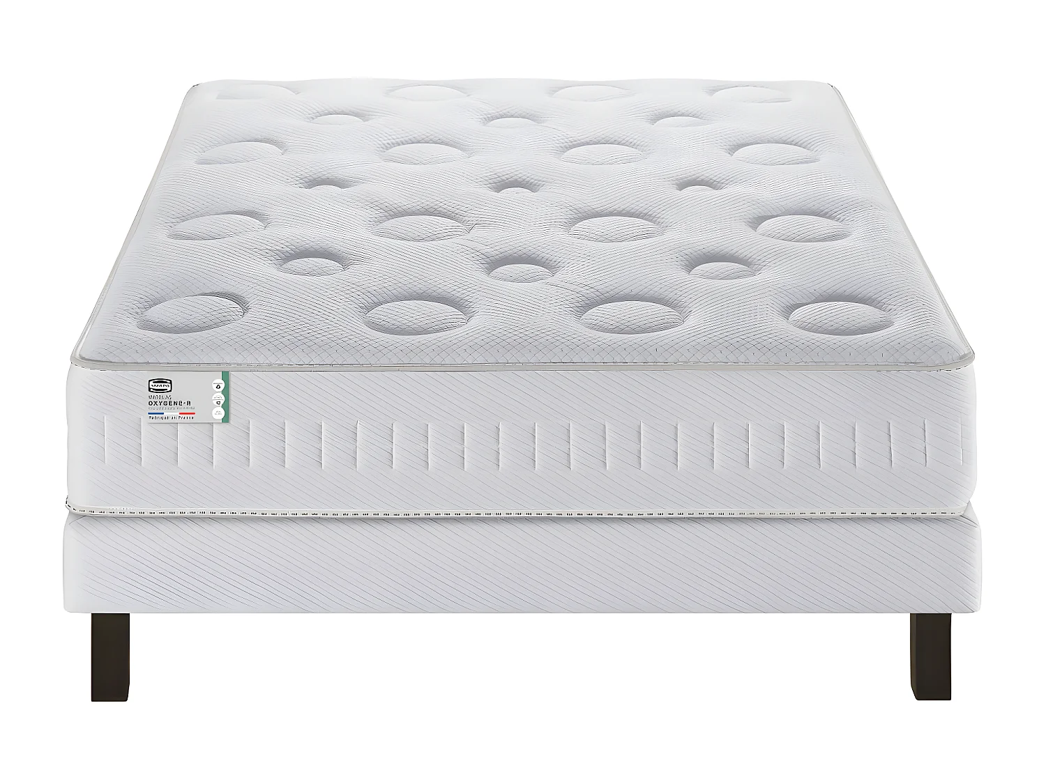 Oxygène-R - Matelas 100% ressorts, épaisseur 26cm, accueil moelleux - 160x200 cm