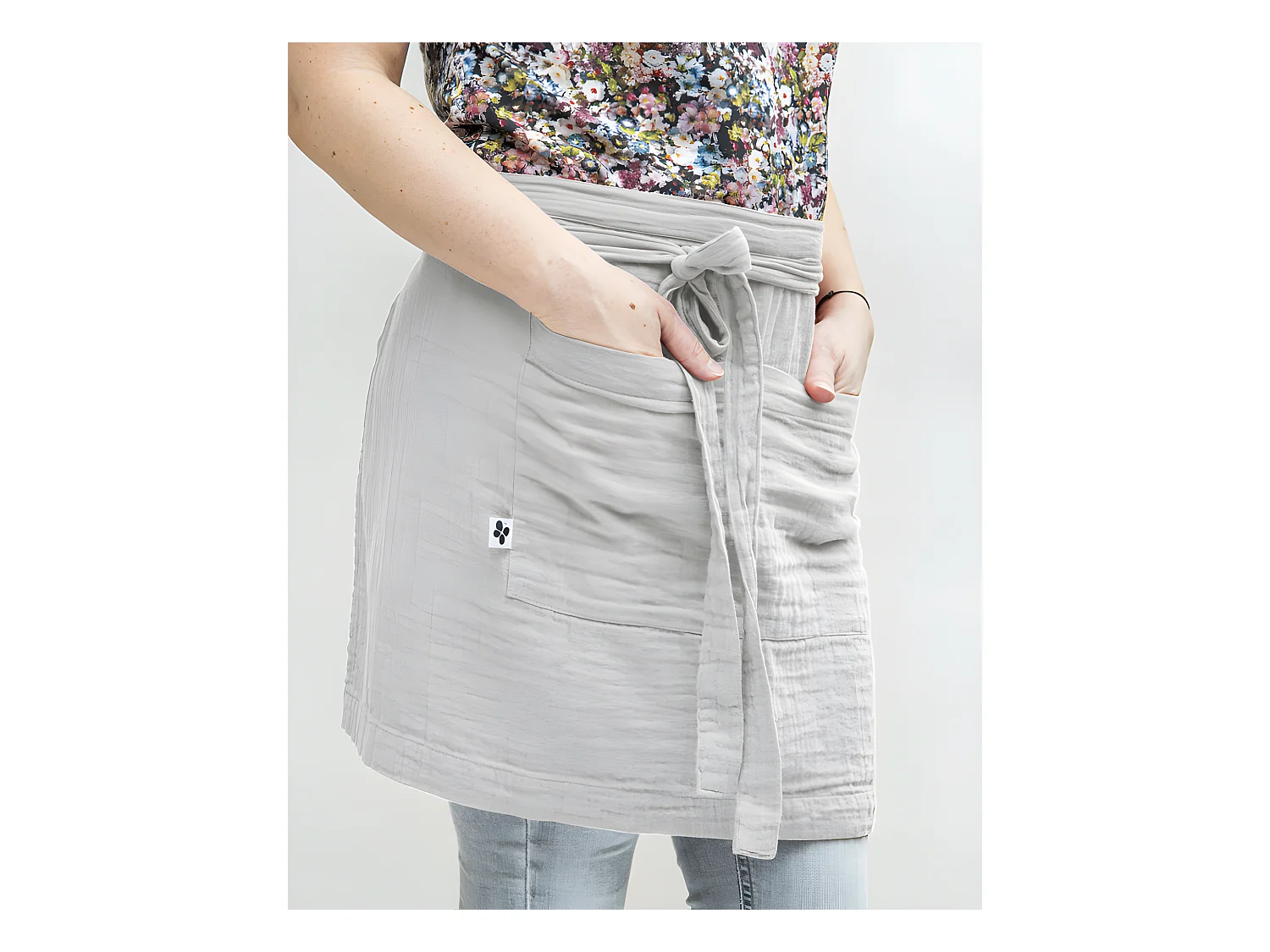 Tablier de Chef "Gaïa" 45 x 80 cm "Gaze de Coton"