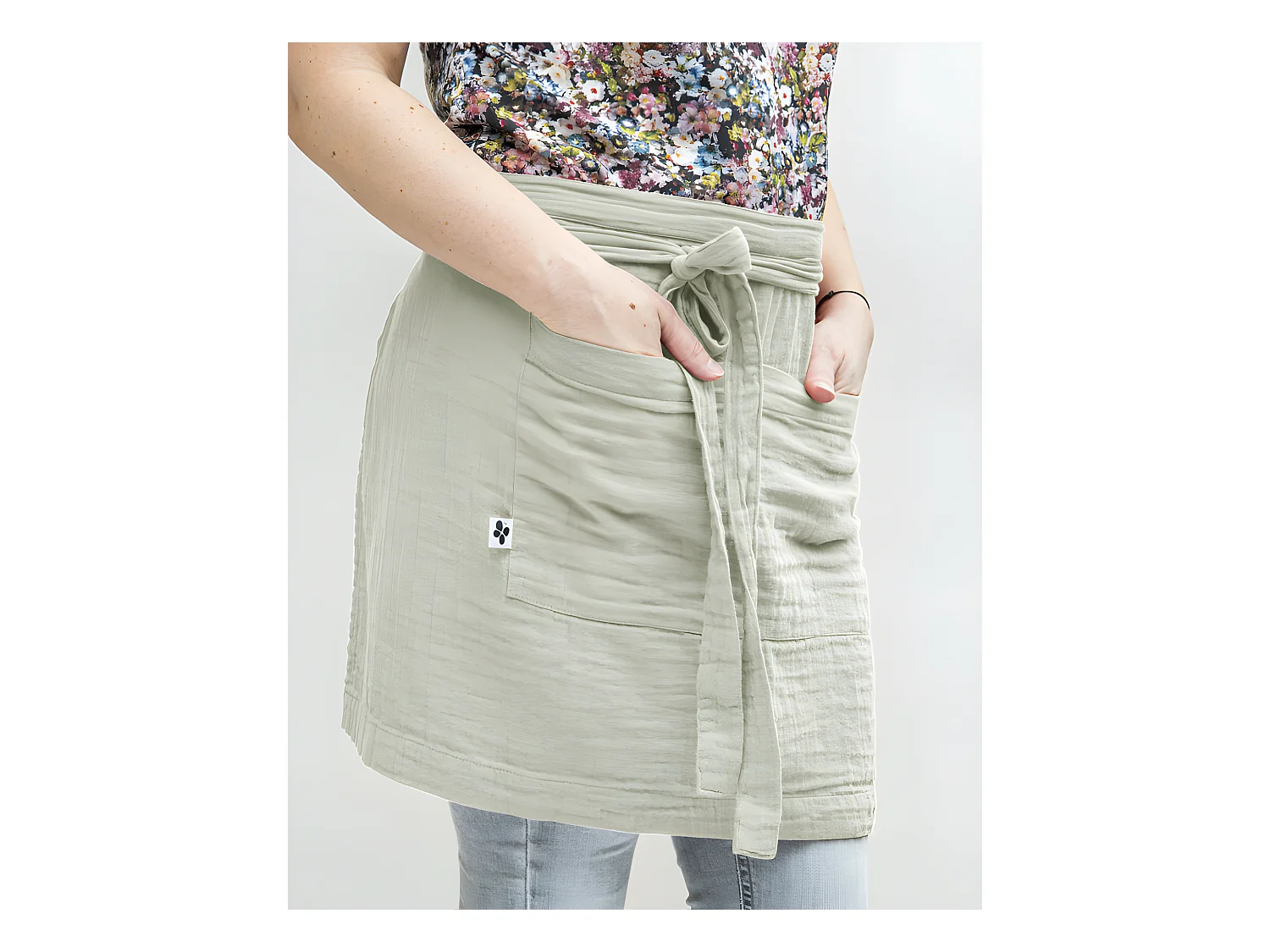 Tablier de Chef "Gaïa" 45 x 80 cm "Gaze de Coton"