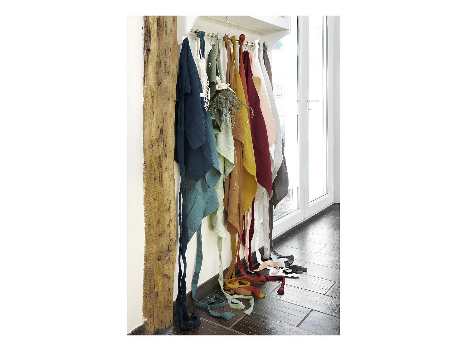 Tablier de Chef "Gaïa" 45 x 80 cm "Gaze de Coton"