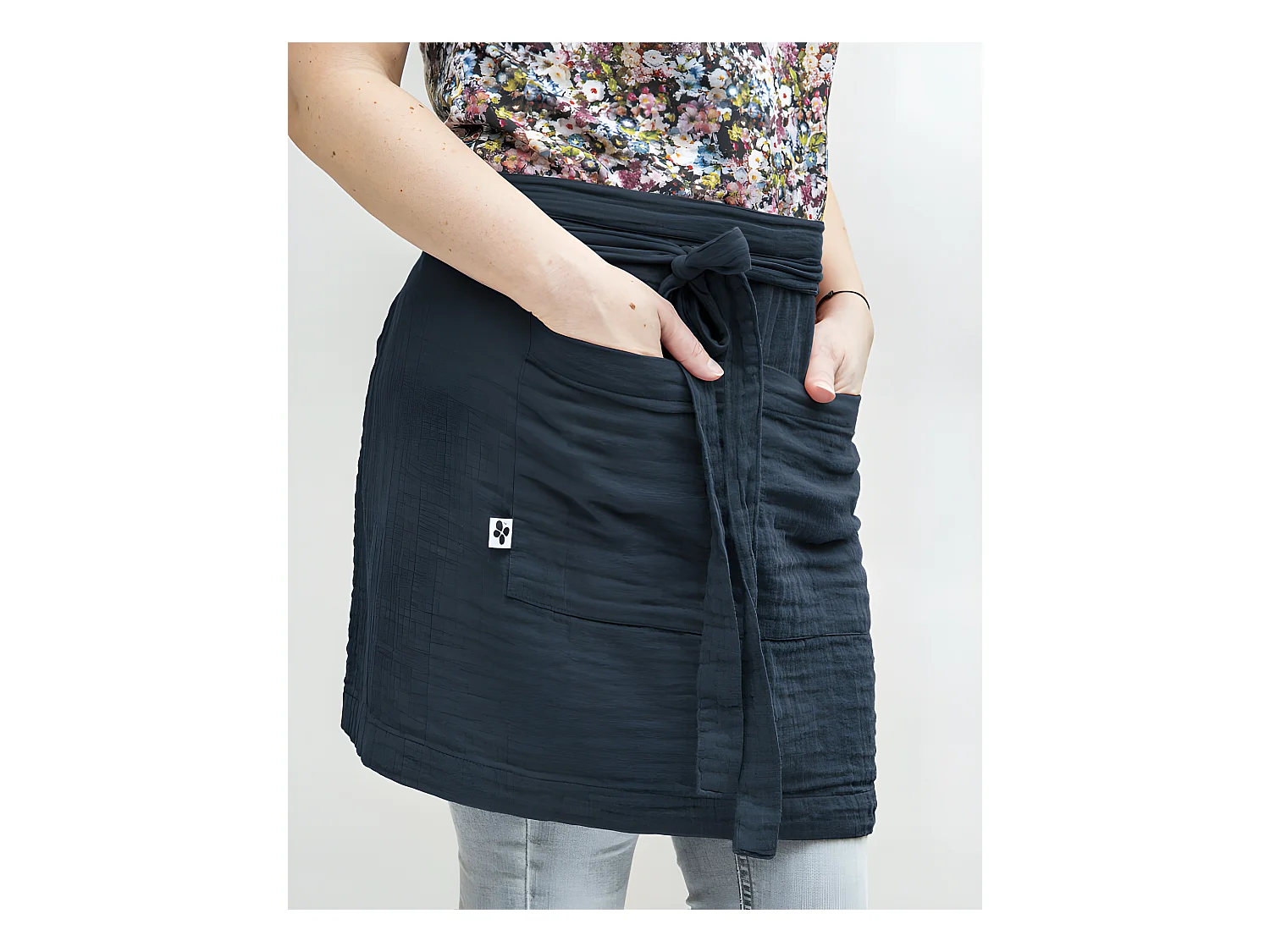 Tablier de Chef "Gaïa" 45 x 80 cm "Gaze de Coton"