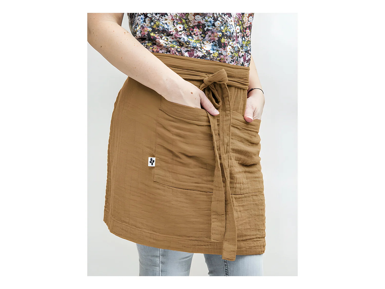 Tablier de Chef "Gaïa" 45 x 80 cm "Gaze de Coton"