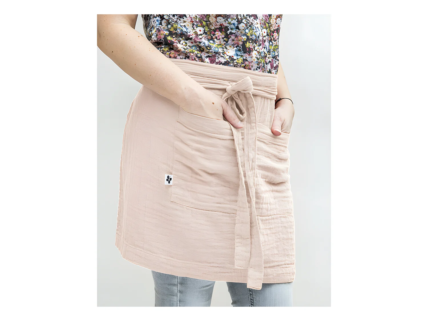 Tablier de Chef "Gaïa" 45 x 80 cm "Gaze de Coton"