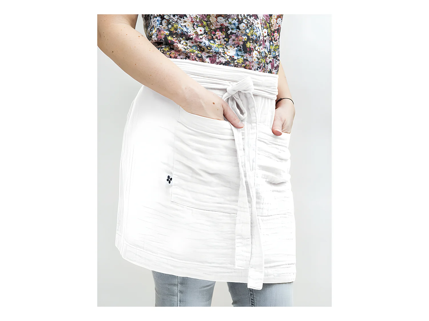 Tablier de Chef "Gaïa" 45 x 80 cm "Gaze de Coton"