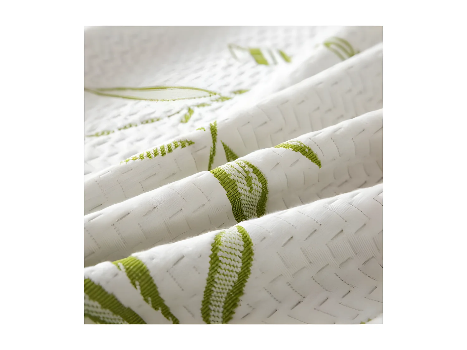 Protège matelas "Bambou" imperméable 180 x 200 cm "King size" bonnet 35 cm