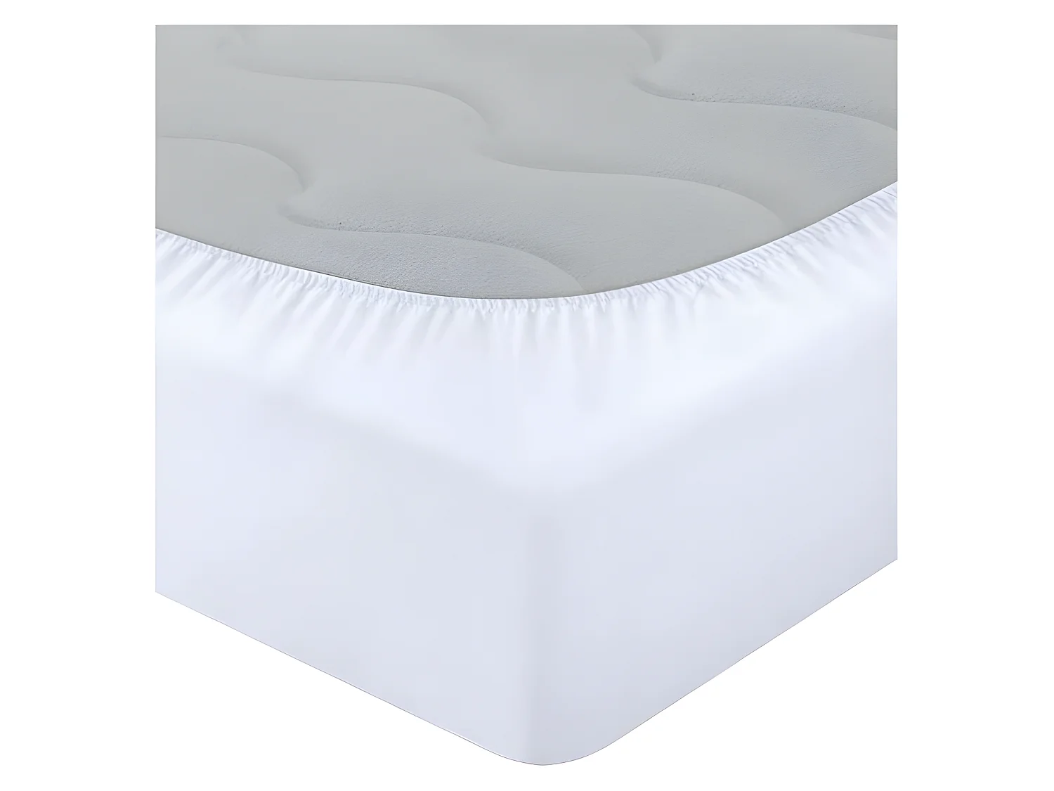 Protège matelas "Bambou" imperméable 180 x 200 cm "King size" bonnet 35 cm