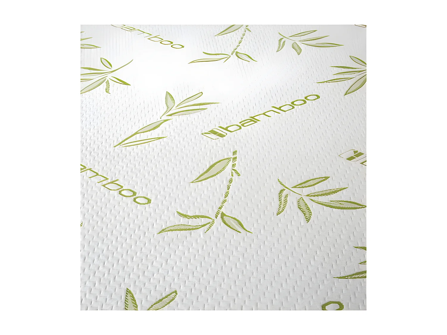 Protège matelas "Bambou" imperméable 140 x 190 cm bonnet 35 cm