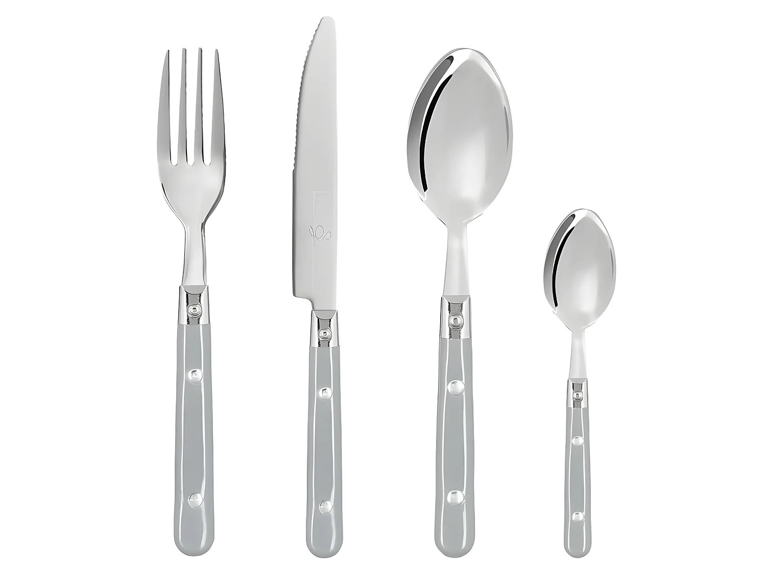 Ménagère 24 pièces "bistrot" Secret de gourmet