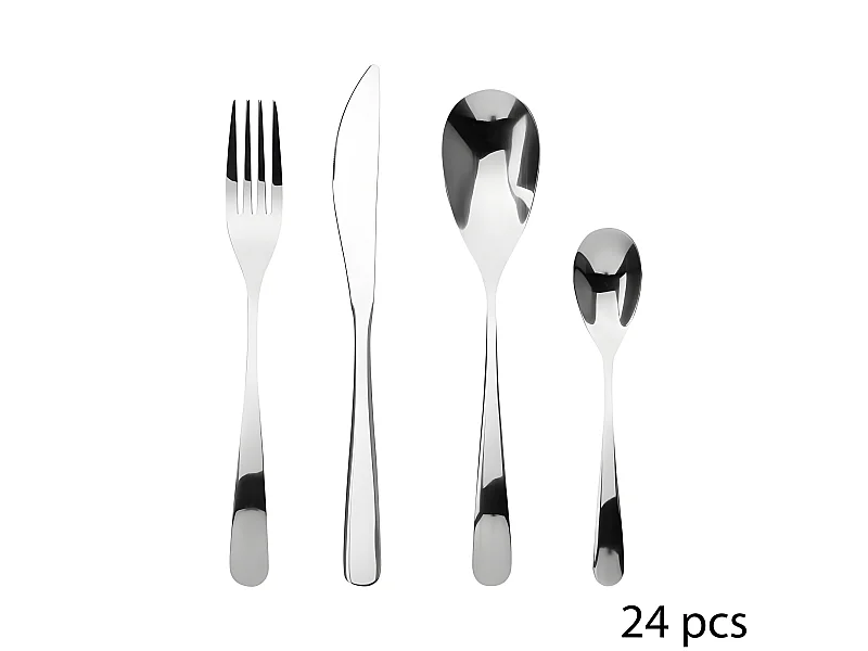 Ménagère 24 pièces "Mesa" Secret de gourmet