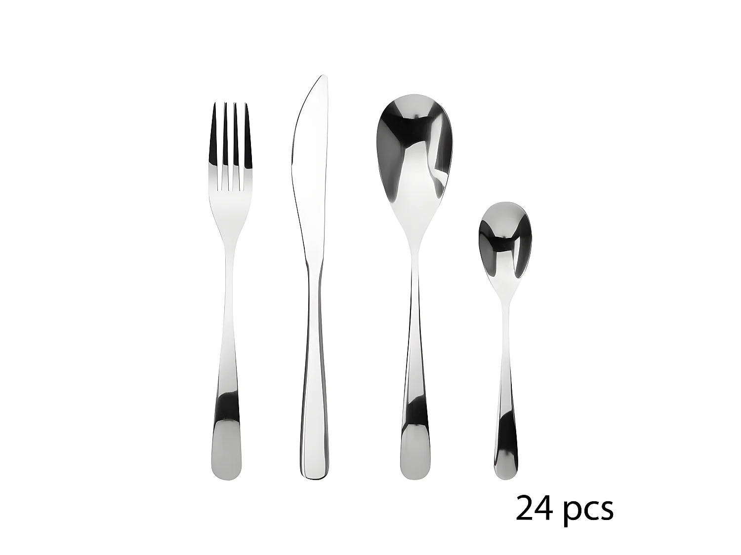 Ménagère 24 pièces "Mesa" Secret de gourmet