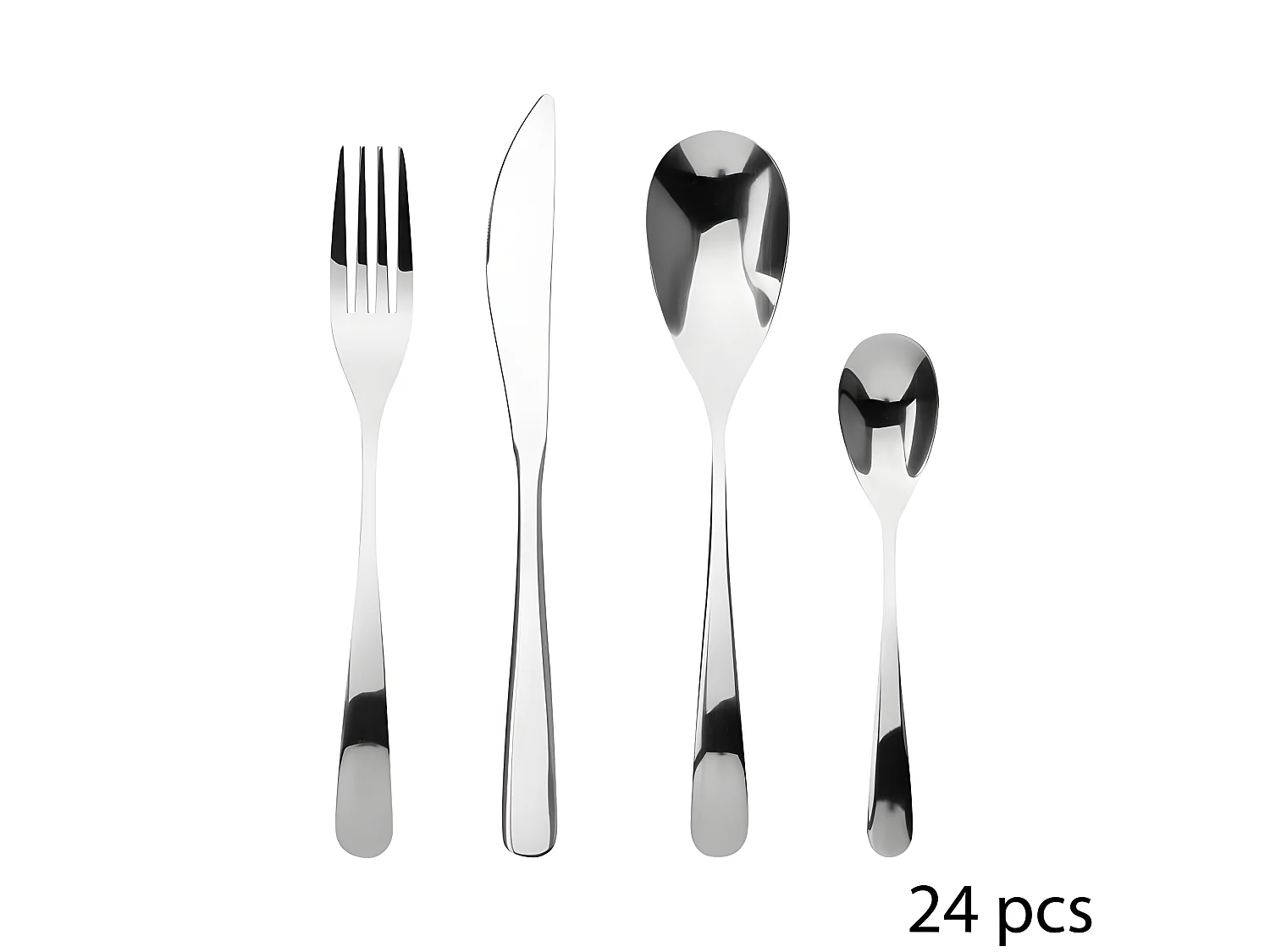 Ménagère 24 pièces "Mesa" Secret de gourmet