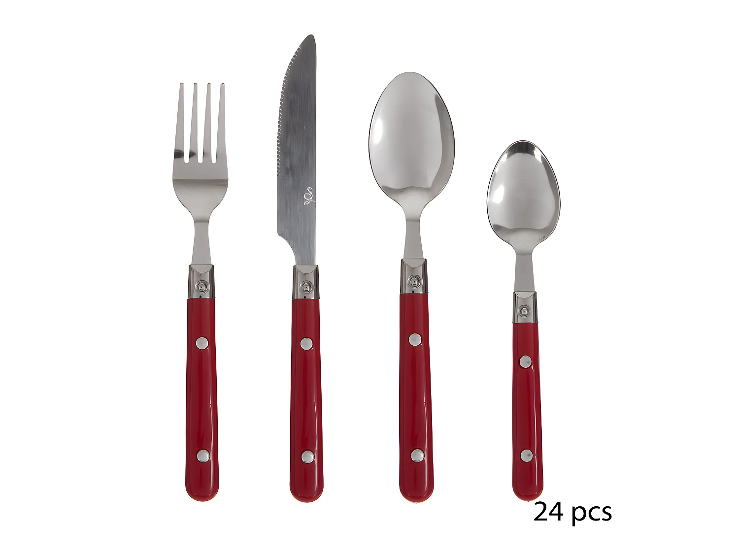 Ménagère 24 pièces "Jasmin" Secret de gourmet