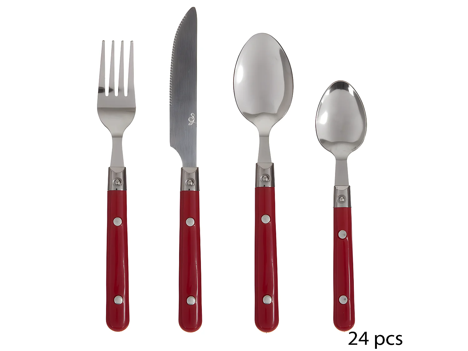 Ménagère 24 pièces "Jasmin" Secret de gourmet