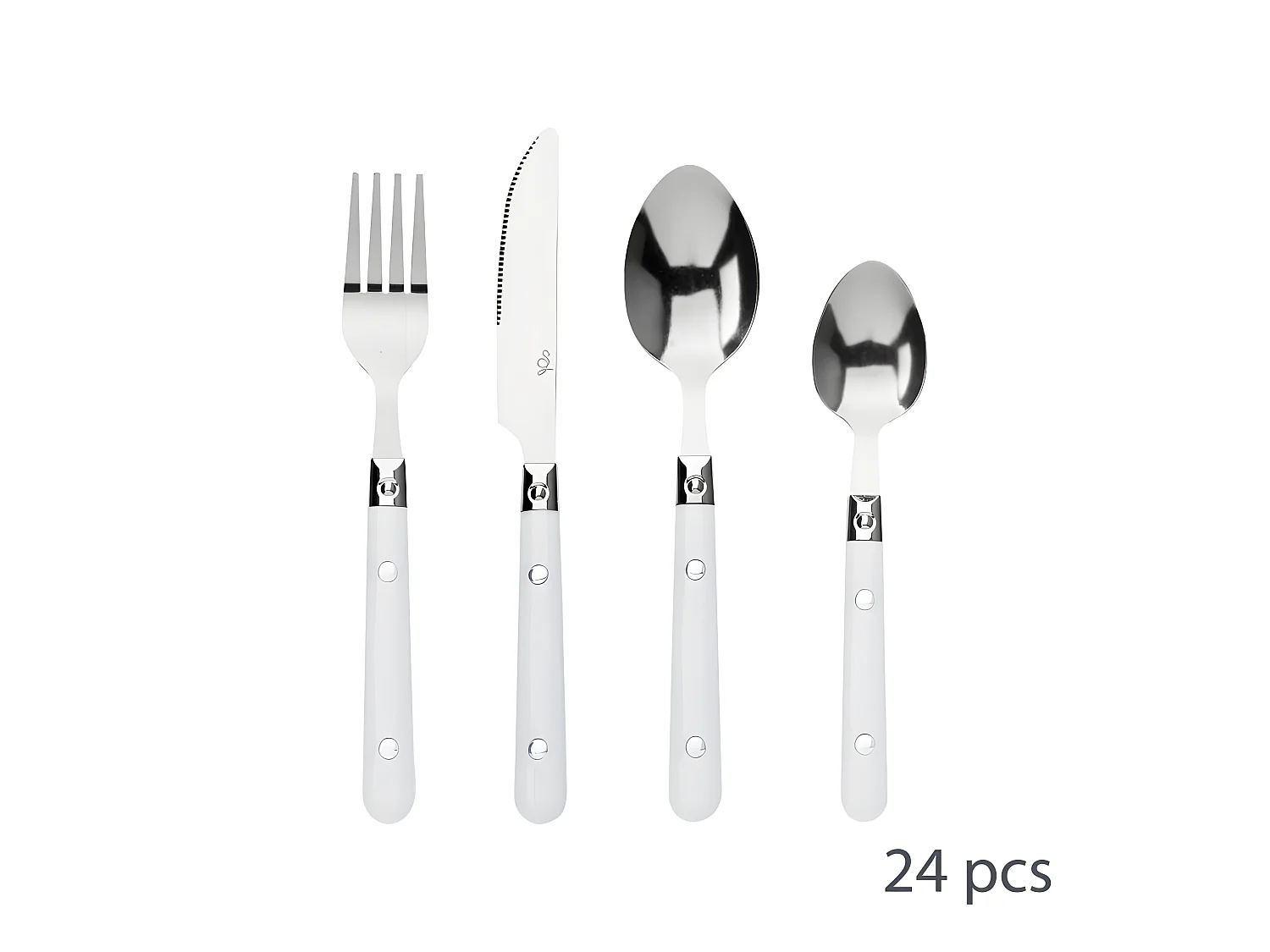 Ménagère 24 pièces "Jasmin" Secret de gourmet