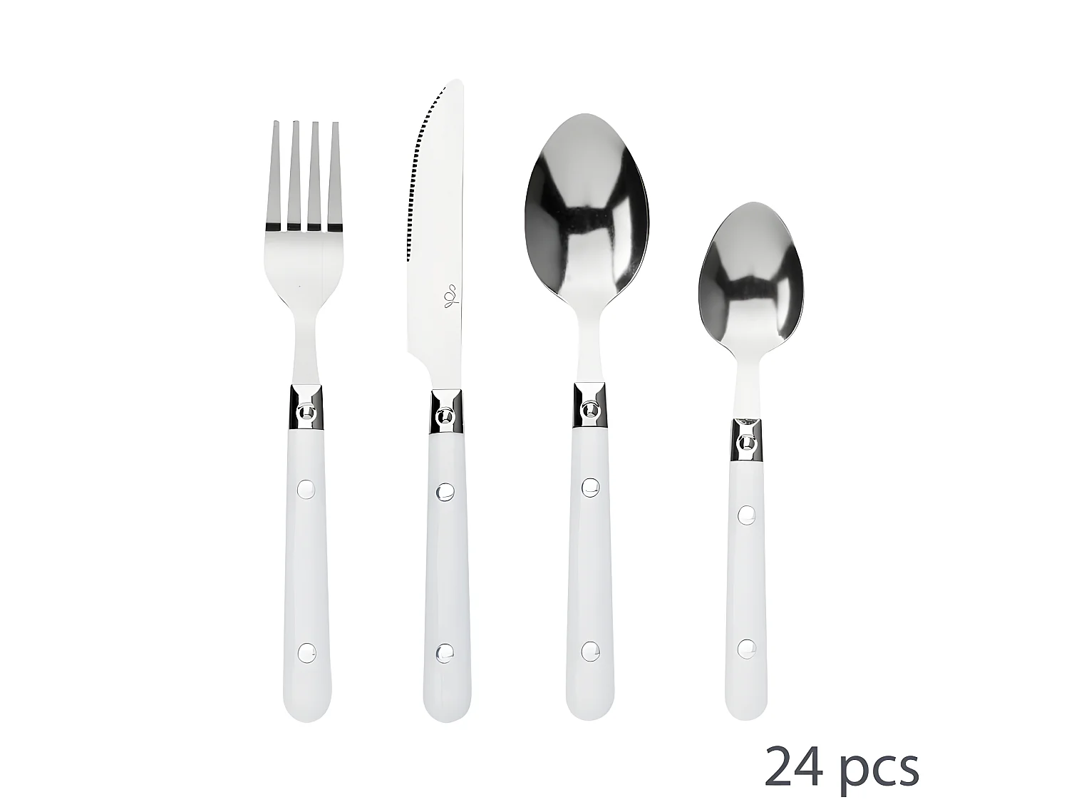 Ménagère 24 pièces "Jasmin" Secret de gourmet